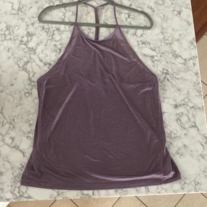 Purple lululemon tank top